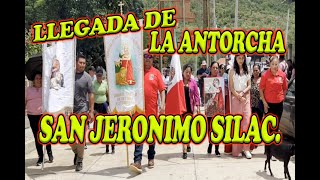 llegada de la antorcha a la feria 2024 de san jeronimo silacayoapilla [upl. by Bhatt]