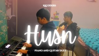 Husn  Anuv Jain  Piano and Guitar Duet  KLCoders  2024 [upl. by Severen]