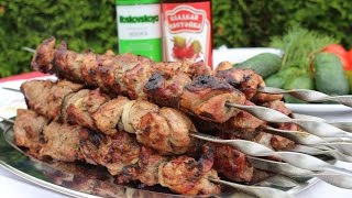 Russische Schaschlik Klassisch  Русский шашлыка Классический  Russian shashlik Classic [upl. by Ezeerb]