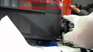 Epson Stylus T22 Limpieza de cabezal 02 YouTube [upl. by Airdnoed]