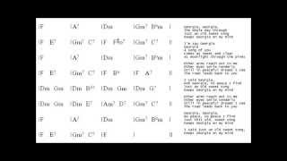 Georgia On My Mind Lyrics amp Chords [upl. by Rettig]