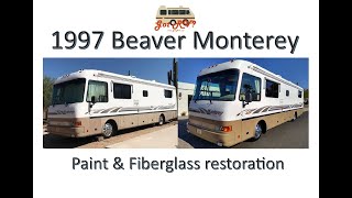 1997 Beaver Monterey  Transformation Gelcoat restorationpaint correction [upl. by Twitt]