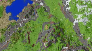 No2 Revealing the World Layer by Layer y 1024 in Minecraft [upl. by Ahsoyem356]