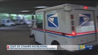 United States Postal Service set to increase prices of stamps priority mail [upl. by Biron]