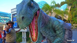 4K Blue Raptor Encounter  Meeting Blue Velociraptor from Jurassic World [upl. by Normie]