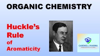 Huckles Rule of Aromaticity  Organic Chemistry  Bpharma amp Dpharma  Carewell Pharma [upl. by Oilime240]