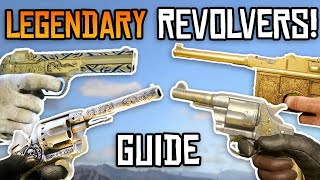 Every LEGENDARY Revolver amp How to Get them Red Dead Redemption 2 unique Revolvers Locations [upl. by Elakram923]