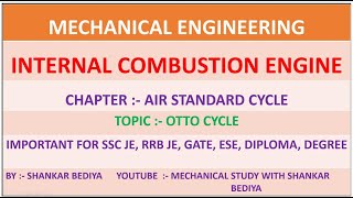 OTTO CYCLE COMPLETE EXPLANATION [upl. by Nnarefinnej]