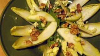 Arugula amp Endive Salad Recipe Video  Laura Vitale quotLaura In The Kitchenquot Episode 34 [upl. by Eelah]