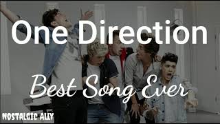 One Direction  Best Song Ever Lyrics [upl. by Birmingham]