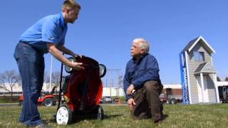 Mow N Stow® Lawn Mower Engine Technology Briggs amp Stratton Demo [upl. by Adnauq166]