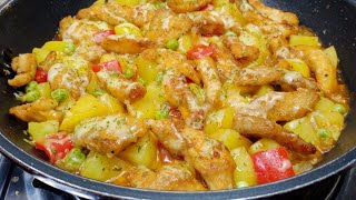 KAKAIBANG CHICKEN RECIPE NA MASARAP MALINAMNAM AT NUTRITIOUS PA chickenpotatostew [upl. by Annayek609]