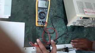 Experiment6 Displacement measurement using Resistive transducer [upl. by Burkle521]