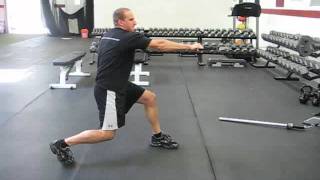 ShowandGoTrainingcom 1arm Cable Rotational Row [upl. by Narruc]