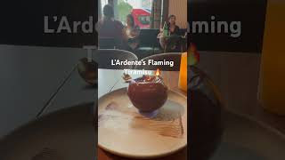 L’Ardente Restaurant’s 5Star Dessert in Washington DC  DELISH [upl. by Hilbert]