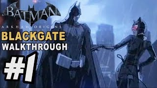 Batman Arkham Origins Blackgate  Walkthrough Part 1 Intro amp Gotham City [upl. by Ymassej]