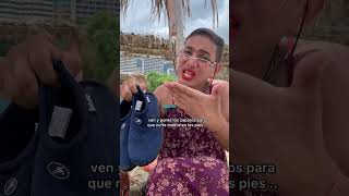 Cuando voy a la playa con mi mamá 🤭😂 Confirmen 👇🏽😅 short humor comedia [upl. by Yaker]