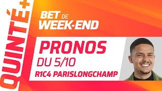 PRONOSTICS QUINTÉ DU 5 OCTOBRE 2024  Bet de WeekEnd [upl. by Werdnael665]