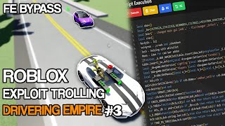 Roblox Exploiting  Driving Empire 2023 New Scripts [upl. by Nidya]