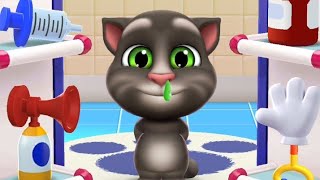 My tom ne medical room mai kar li ladyi My talking tom and friends My talking tom 2 [upl. by Gar]