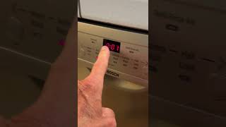 ✨ Bosch Dishwasher  Easy RESET ✨ boschdishwasher [upl. by Landing]