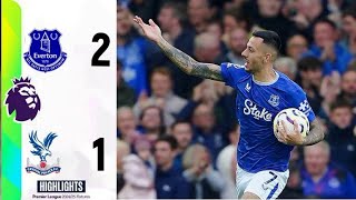 Everton vs Crystal Palace 21 Highlights  Premier League 2024 [upl. by Drofla]