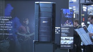 Bose F1 Model 812 Flexible Array Powered Speaker NAMM 2019 [upl. by Airrej]