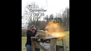 Thompson Center Contender 3030 Winchester [upl. by Tifanie]