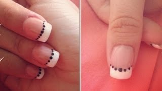 Uñas de gel  Cómo esculpir uñas de gel manicura francesa [upl. by Darrej]