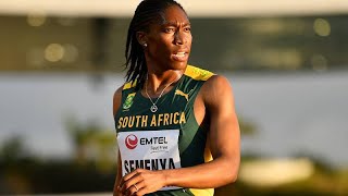 Mondiaux dAthlétisme  la SudAfricaine Caster Semenya de retour [upl. by Noitsuj]