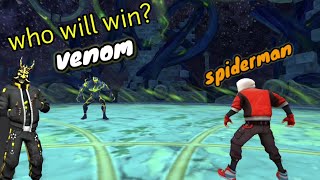 spider man vs venom who will win l sixerpro gamerz [upl. by Raseda]