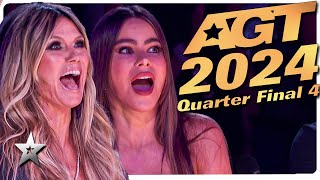 Americas Got Talent 2024 ALL AUDITIONS  Quarter Final 4 [upl. by Joktan457]