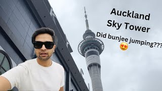 Auckland Sky Tower 🏙️ New Zealand  Vlog3 [upl. by Bremen205]