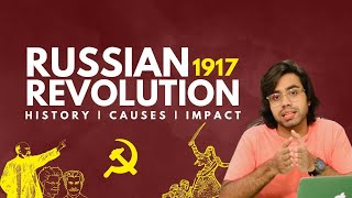 RUSSIAN REVOLUTION 1917  BOLSHEVIK REVOLUTION  Failed Revolution of 1905  Marxism  Lenin [upl. by Elayor]