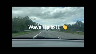 Car Reg LW17 DKX hogs Bridgend lanes on motorway 🛣️ [upl. by Ennaehr704]