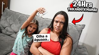 TROLEI A MAMÃE POR 24 HRS SERÁ QUE DEU RUIM 🤔 [upl. by Attelrac]