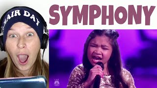 ANGELICA HALE  SYMPHONY  FINALS   REACTION [upl. by Lyrred222]