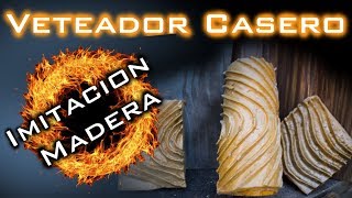 ¿Como hacer un veteador casero para pintar imitacion madera   Diy imitacion madera [upl. by Aseeram]