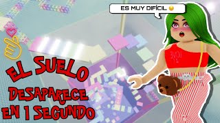 RETO DIFICIL😨TOWER OF HELL QUE DESAPARECE CUANDO LO TOCAS😨ROBLOX karola20 [upl. by Mathew]