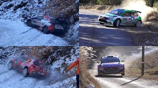 Rallye Monte Carlo 2022  Crashs and Mistakes  WRC [upl. by Aryek85]