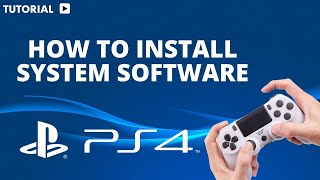 How to Install PS4 system software from USB [upl. by Orsola]