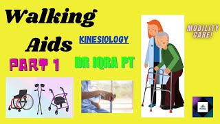 Walking Aids 1st Year DPT Kinesiology Part 1 [upl. by Akkina]