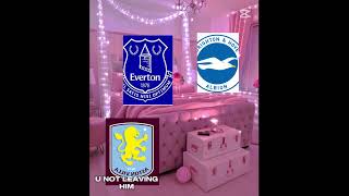 Premier league teams Crystal palace and Everton break up football premierleague fyp [upl. by Aurora]