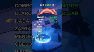 Pon a prueba tu vocabulario en ingles cursodeingles cursoingles inglesonline inglesgratis [upl. by Kristoffer532]