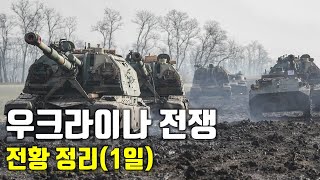 우크라이나 전쟁 전황 정리 1일차우크라이나 긴급속보5센서 스튜디오 [upl. by Mehcanem]