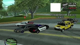 POLICE CHASE MISSION IN SAN ANDREAS [upl. by Ylicis]