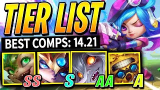 BEST TFT Comps for Patch 1421  Teamfight Tactics Guide  Set 12 Ranked Beginners Meta Tier List [upl. by Tomkiel]