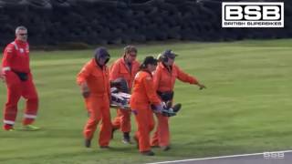 NGERII REM MOTOR BLONG  Jake Dixon Big Crash Oulton Park 2016 [upl. by Oruhtra]