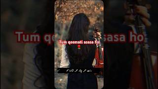 Tum qeemati asasa ho 🌹viralshort ytshorts deepurdulines love by Feelings Fiction❤️Subscribe plz [upl. by Kuehnel]