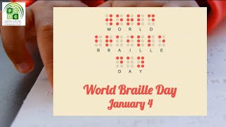 World Braille Day on January 4th  An Introduction [upl. by Dnalwor]